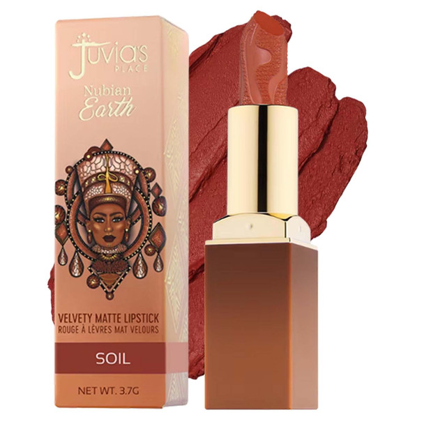 Juvia's Place Nubian Earth Matte Lipstick - Long Lasting Lipstick