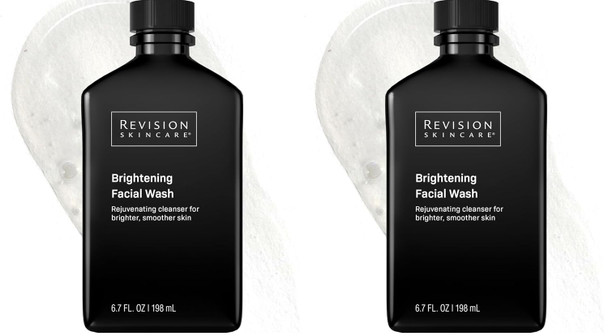 Revision Skincare Brightening Face Wash with AHA & BHA Exfoliants