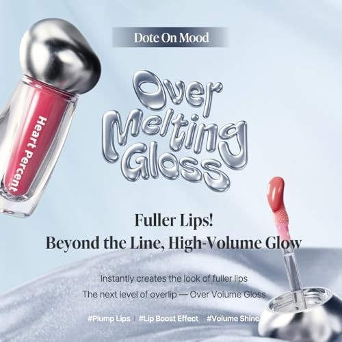 Heart Percent Dote On Mood Over Melting Gloss