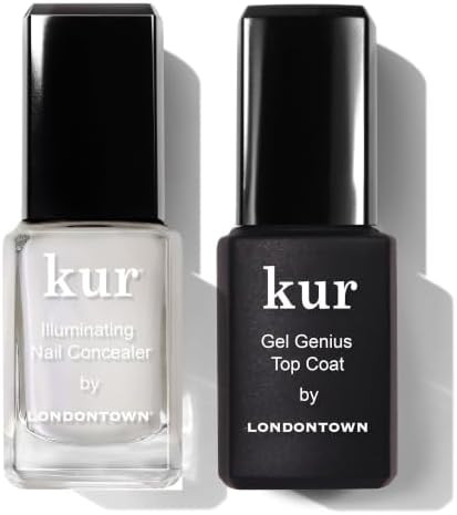 LONDONTOWN kur Nail Concealer & Gel Genius 2 Piece Set