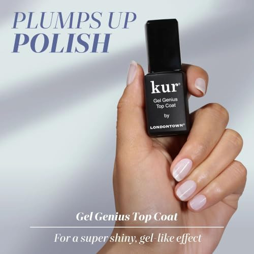 LONDONTOWN kur Nail Concealer & Gel Genius 2 Piece Set