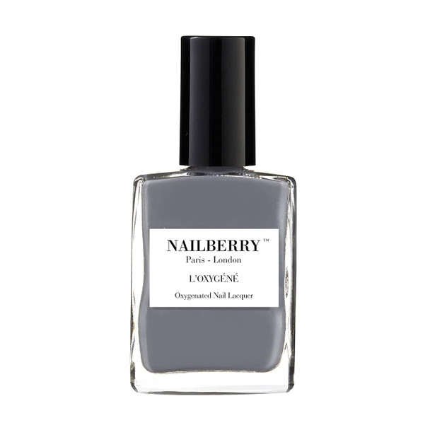 Nailberry L'Oxygéné Oxygenated Nail Lacquer  Rich Cocoa Espresso Opaque Nail Polish | UV Protected Long-Wear Nail Polish | 12-Free | Vegan | Certified Halal | Cruelty & Gluten Free | 15 ml