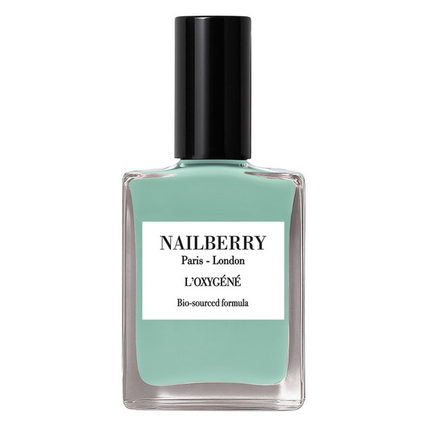Nailberry L'Oxygéné Oxygenated Nail Lacquer  Rich Cocoa Espresso Opaque Nail Polish | UV Protected Long-Wear Nail Polish | 12-Free | Vegan | Certified Halal | Cruelty & Gluten Free | 15 ml