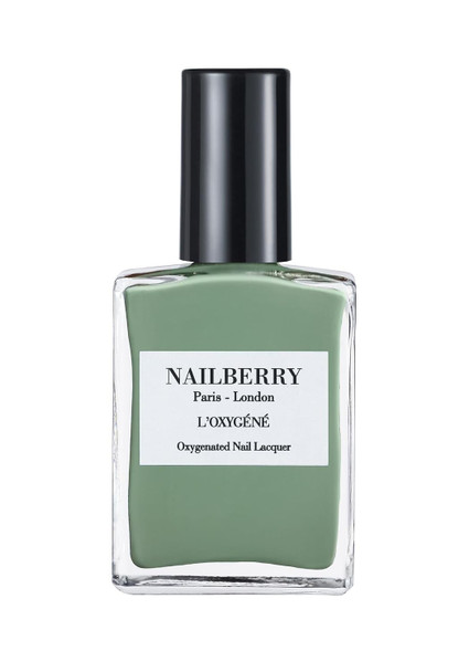 Nailberry L'Oxygéné Oxygenated Nail Lacquer  Rich Cocoa Espresso Opaque Nail Polish | UV Protected Long-Wear Nail Polish | 12-Free | Vegan | Certified Halal | Cruelty & Gluten Free | 15 ml