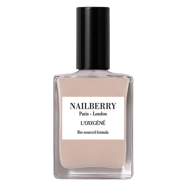 Nailberry L'Oxygéné Oxygenated Nail Lacquer  Rich Cocoa Espresso Opaque Nail Polish | UV Protected Long-Wear Nail Polish | 12-Free | Vegan | Certified Halal | Cruelty & Gluten Free | 15 ml