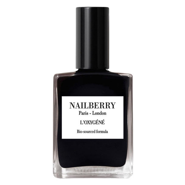 Nailberry L'Oxygéné Oxygenated Nail Lacquer  Rich Cocoa Espresso Opaque Nail Polish | UV Protected Long-Wear Nail Polish | 12-Free | Vegan | Certified Halal | Cruelty & Gluten Free | 15 ml
