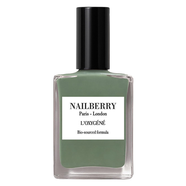 Nailberry L'Oxygéné Oxygenated Nail Lacquer  Rich Cocoa Espresso Opaque Nail Polish | UV Protected Long-Wear Nail Polish | 12-Free | Vegan | Certified Halal | Cruelty & Gluten Free | 15 ml