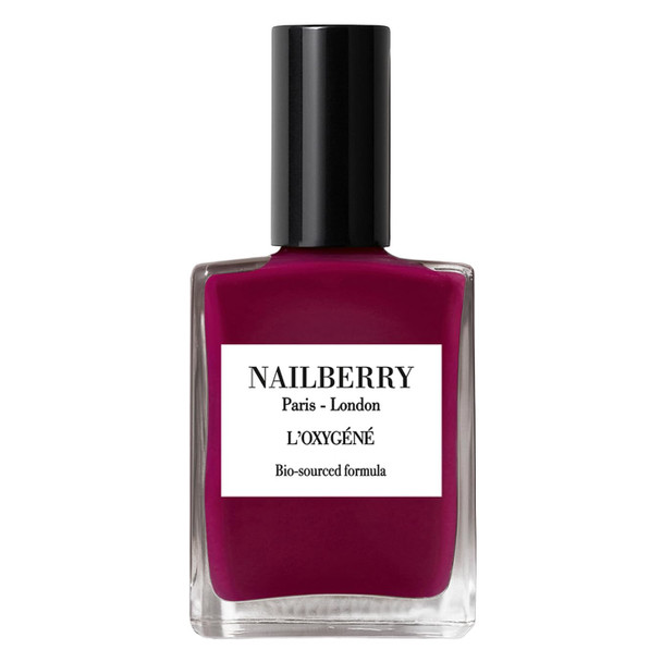 Nailberry L'Oxygéné Oxygenated Nail Lacquer  Rich Cocoa Espresso Opaque Nail Polish | UV Protected Long-Wear Nail Polish | 12-Free | Vegan | Certified Halal | Cruelty & Gluten Free | 15 ml