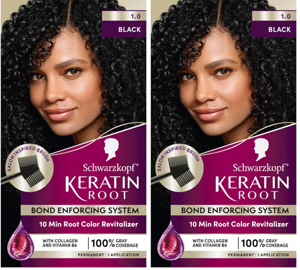 Schwarzkopf® Keratin Root 6.0 Permanent Root Hair Dye