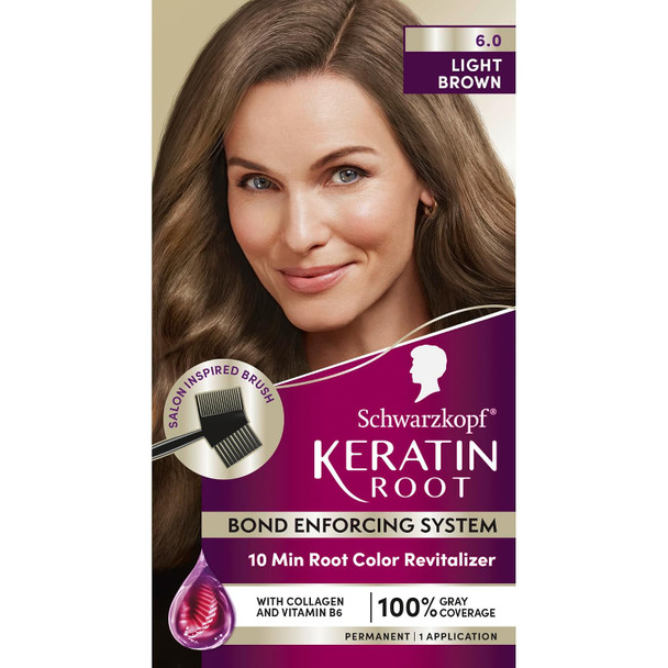 Schwarzkopf® Keratin Root 6.0 Permanent Root Hair Dye