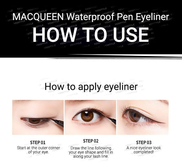 MQNY MACQUEEN - Waterproof Pen Eyeliner
