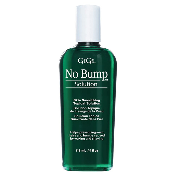 GiGi No Bump Solution  Ingrown Hair Treatment & Skin Smoothing for After Shave Waxing Prevents Razor Bumps & Post-Waxing Irritation
