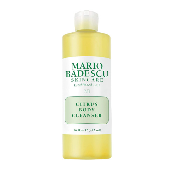Mario Badescu Citrus Body Cleanser - Lightweight Shower Gel Soap with Grapefruit and Orange Peel Extracts - Fresh and Moisturizing Body Wash for Men and Women