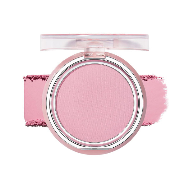 Espoir Blur Wear Blush for Cheeks Pore Blurring & Oil Control with Skincare Ingredients Lightweight Clear Color Payoff Smooth Velvet Finish Korean Makeup