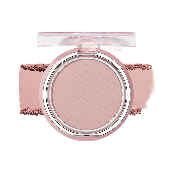 Espoir Blur Wear Blush for Cheeks Pore Blurring & Oil Control with Skincare Ingredients Lightweight Clear Color Payoff Smooth Velvet Finish Korean Makeup