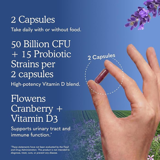 Garden of Life Dr. Formulated Probiotics Prostate+, 50 Billion CFU, 60ct