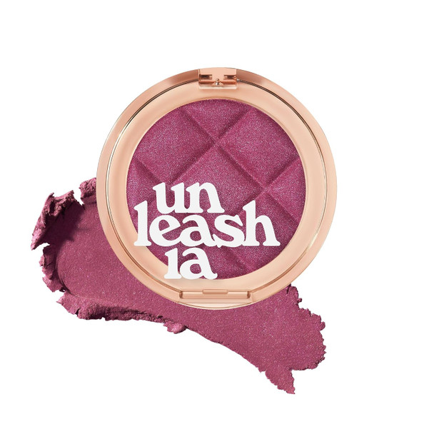 Unleashia Dough Dough Waffle Blush Powder No.4 Toasted Crumb Long Lasting Natural Finish Vegan & Cruelty Free