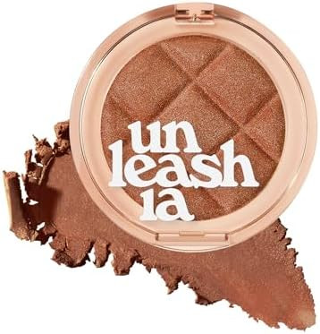 Unleashia Dough Dough Waffle Blush Powder No.4 Toasted Crumb Long Lasting Natural Finish Vegan & Cruelty Free