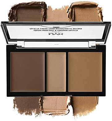NYX PROFESSIONAL MAKEUP Cream Highlight & Contour Palette