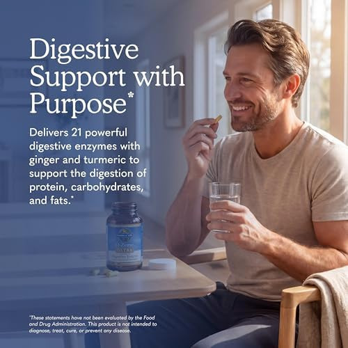 Garden of Life Omega-Zyme ULTRA, Enzymes for Digestion