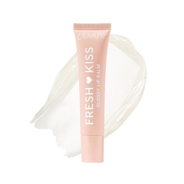 ColourPop Fresh Kiss Glossy Lip Balm Hydrating Lip Care Enriched with Peptides, Hyaluronic Acid Shea Butter & Vitamin E for an Ultra Cushiony Formula