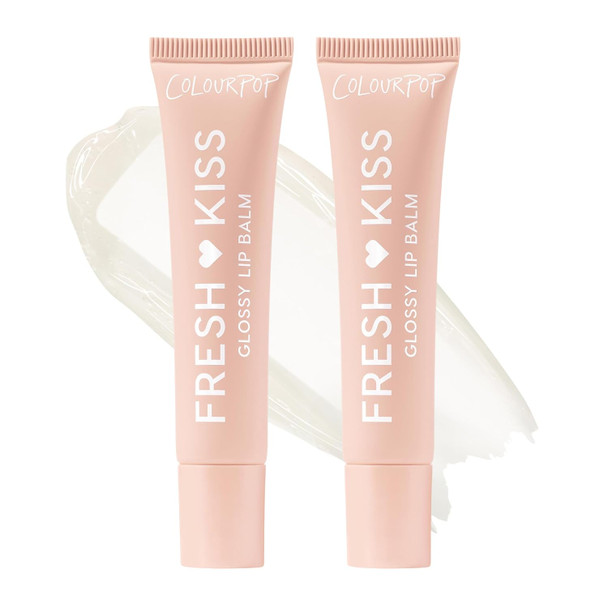 ColourPop Fresh Kiss Glossy Lip Balm Hydrating Lip Care Enriched with Peptides Hyaluronic Acid Shea Butter & Vitamin E for an Ultra-Cushiony Formula