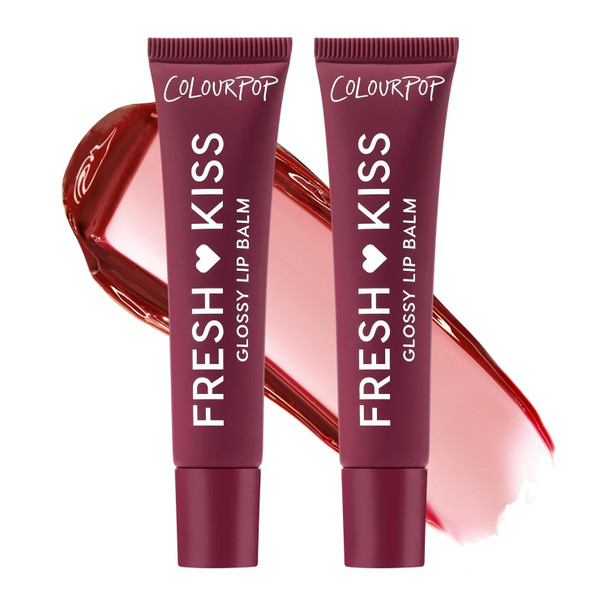 ColourPop Fresh Kiss Glossy Lip Balm Hydrating Lip Care Enriched with Peptides Hyaluronic Acid Shea Butter & Vitamin E for an Ultra-Cushiony Formula