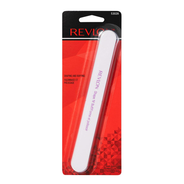 Revlon Shape ‘N’ Buff Nail Buffer  Gray
