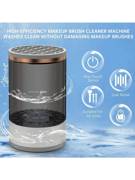 OFFTESTY Electric Makeup Brush Cleaner Machine
