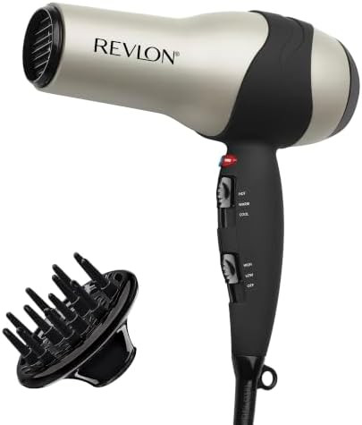 REVLON Turbo Hair Dryer  1875 Watts of Maximum Shine Fast Dry