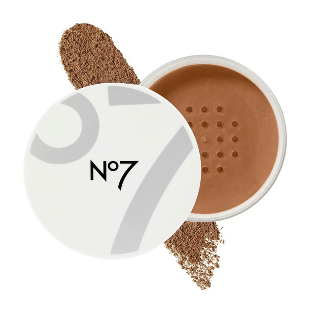 No7 Flawless Finish Loose Setting Powder -  0.71 oz