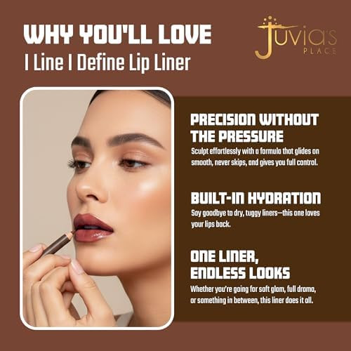 Juvia s Place I Line I Define Lip Liner Mocha Mischief Lip Liner Pencil
