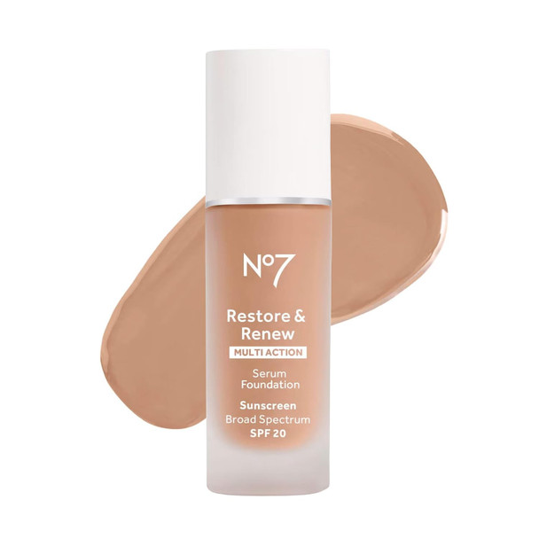 No7 Restore & Renew Sculpting Serum Foundation - 30ml