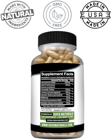 Kaya Naturals Flex Aid Mobility Support Supplement