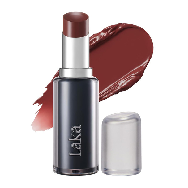 Laka Devil Lip Vivid color Lipstick Long Lasting Bold Stain Hydrating & Melting Glow with Non Creasing