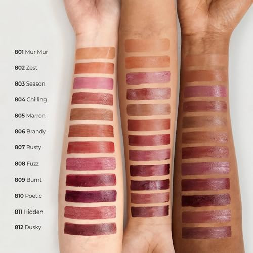 Laka Devil Lip Vivid color Lipstick Long Lasting Bold Stain Hydrating & Melting Glow with Non Creasing