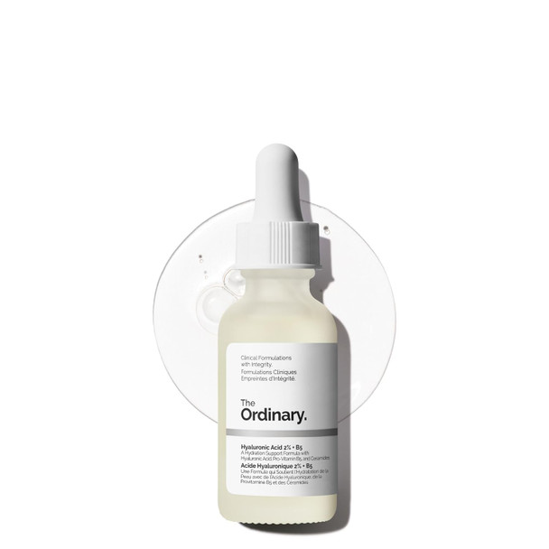The Ordinary Hyaluronic Acid 2% + B5 (with Ceramides Multi-Depth Hydration Serum for Plumper Smoother Skin