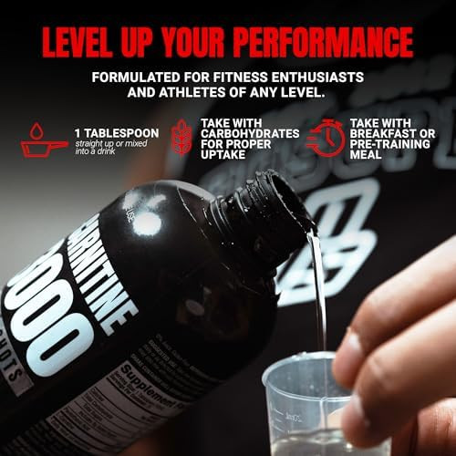 ProSupps L-Carnitine Liquid 3000, Stimulant-Free Liquid Shots - 31 Servings