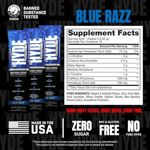 ProSupps Mr. Hyde Signature Pre Workout Drink Mix - 12 Servings