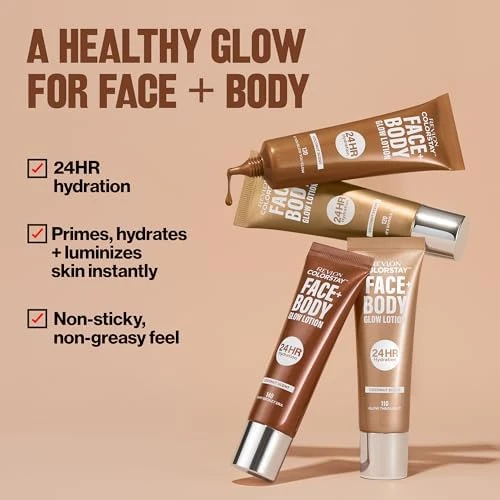 Revlon ColorStay Face + Body Glow Lotion