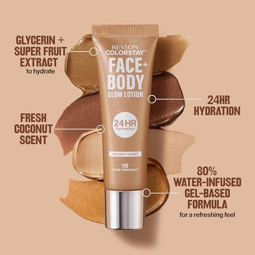 Revlon ColorStay Face + Body Glow Lotion