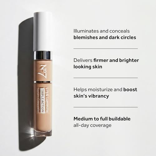 No7 Lift & Luminate Triple Action Serum Concealer - 8ml