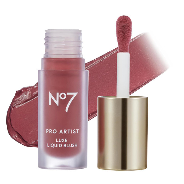 No7 Pro Artist Luxe Liquid Blush for Cheeks - 0.20 fl oz