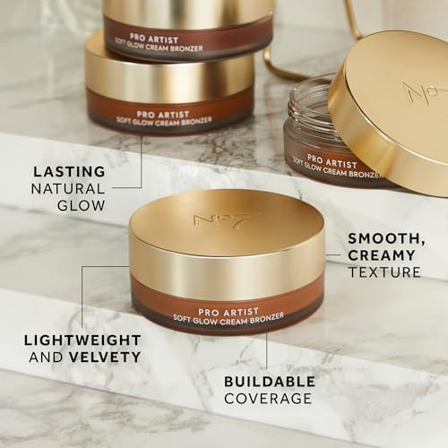 No7 Pro Artist Soft Glow Cream Bronzer - 1.26 Oz