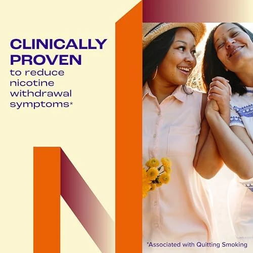Nicorette Nicotine Gum 2mg, Quit Smoking Aid, Fruit Chill Flavor, 200 Count
