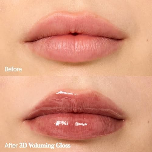 fwee 3D Voluming Gloss 70% (Rich) | Vanilla 70% | High Shine, Non-Sticky Lip Gloss for Makeup | Long-Lasting, Moisturizing Gel Formula | 30%, 70% Pigment Options | 5.3g