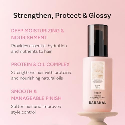 BANANAL Hair Serum Mist, Argan Oil Ampoule - 3.38 fl oz