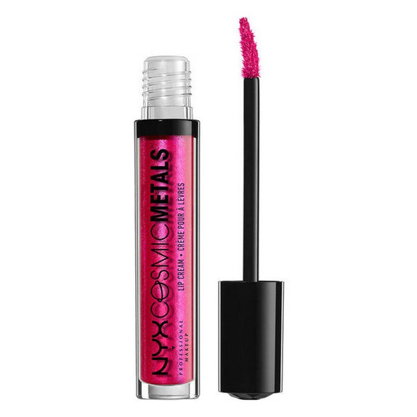 NYX PROFESSIONAL MAKEUP Cosmic Metals Lip Cream, Liquid Lipstick, Crystalized Metal, 0.13 Fluid Ounce