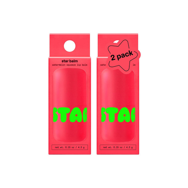 Starface World Star Balm Lip Balm & Moisturizer 2 Pack 0.15 oz