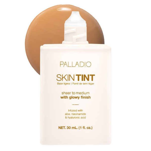 Palladio Skin Tint with Aloe Niacinamide and Hyaluronic Acid
